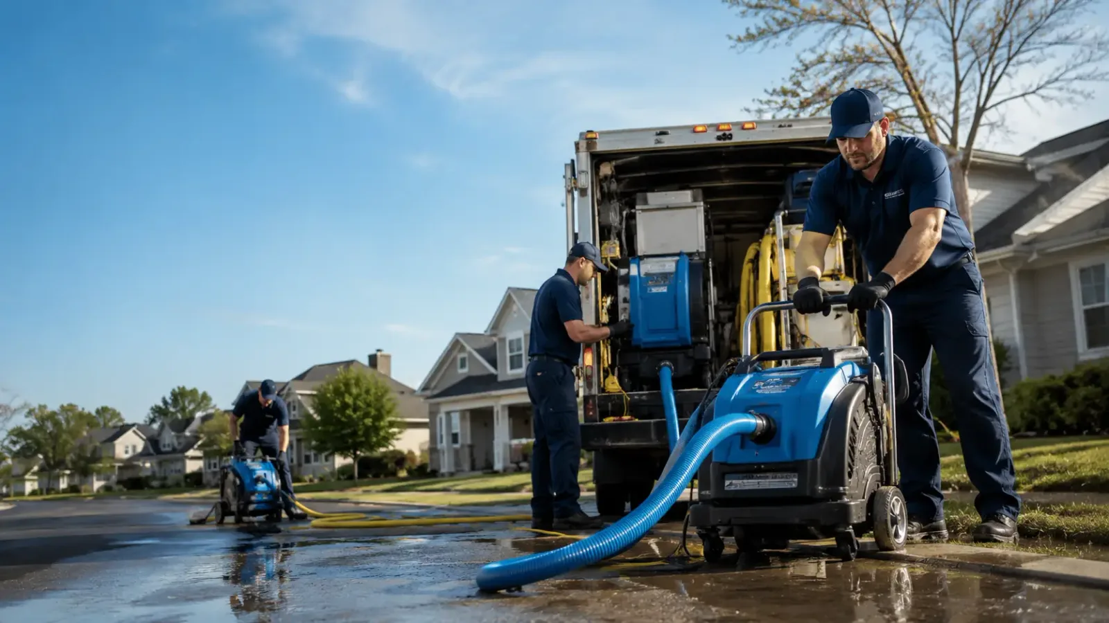 Flood Damage Cleanup in Hammon, OK